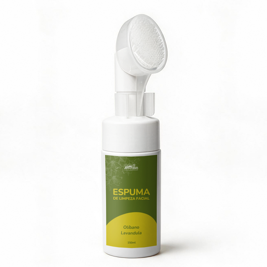 Espuma de Limpeza Facial AlterNativa 150ml com escova de limpeza