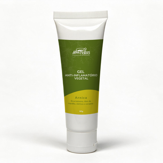 Gel Anti-Inflamatório Vegetal AlterNativa com arnica, bisnaga 60g