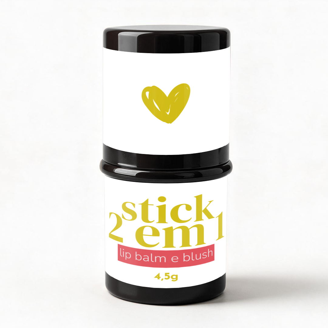 Stick 2 em 1 lip balm e blush AlterNativa, 4,5g